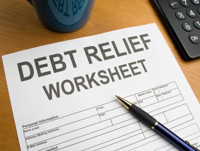 Debt relief options
